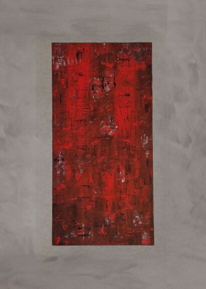 rosso 321 / 321 red color  - a Paint Artowrk by Valeria Galasso